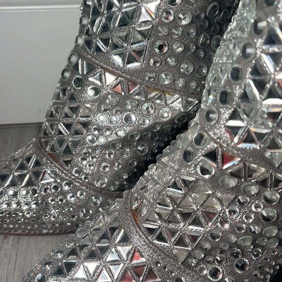 Steve Madden Rhinestone Boots - Picture 4 of 6